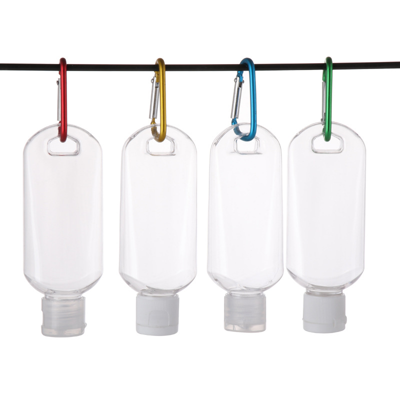 50ML Empty Alcohol Refillable Bottle With Key Ring Hook Clear Transparent Plastic Hand Sanitizer Bottle For Travel Bottle Free DHL Or UPS
50ML Empty Alcohol Refillable Bottle With Key Ring Hook Clear Transparent Plastic Hand Sanitizer Bottle For Travel Bottle Free DHL Or UPS