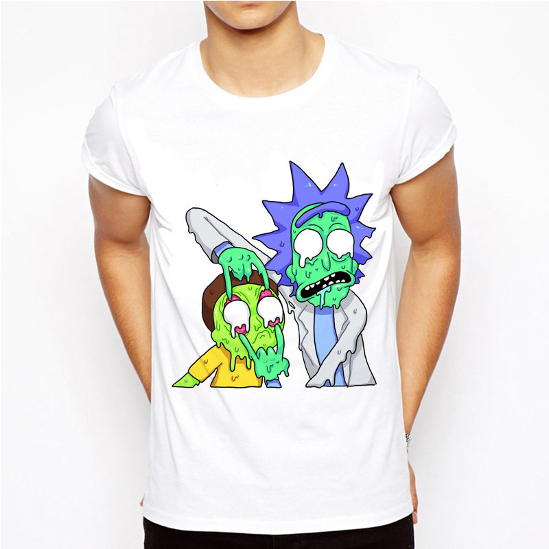Psychedelic Research Volunteer T-Shirt men Slim Funky colourful Print t shirt male Vintage Tshirt funny top tees MX200509