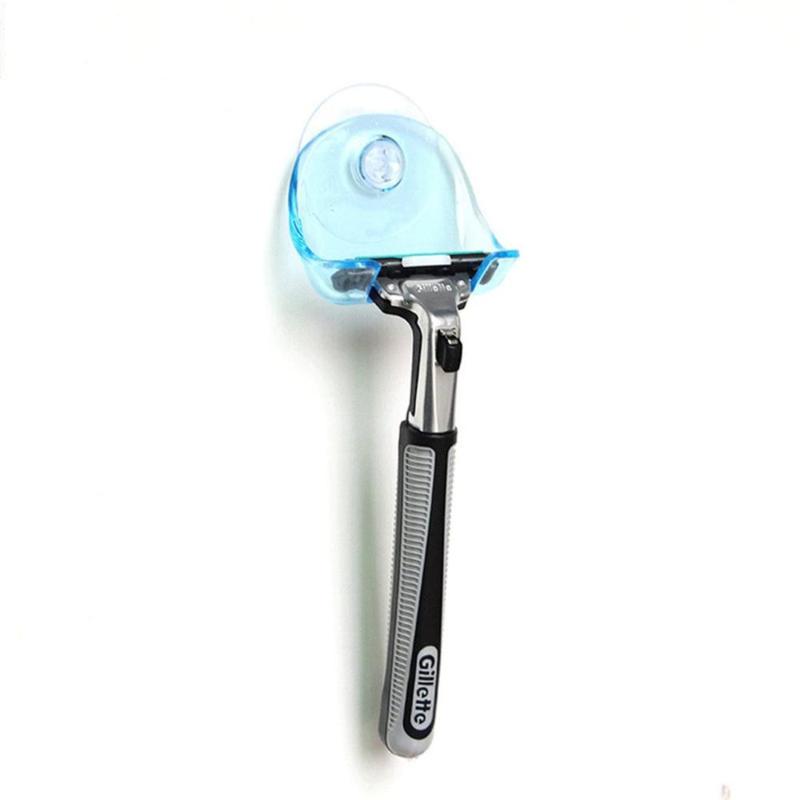 Practical Design Home Bathroom Shaver Hanging Rack Clear Storage Shelf Bathroom Sucker Suction Cup Razor Holder
Practical Design Home Bathroom Shaver Hanging Rack Clear Storage Shelf Bathroom Sucker Suction Cup Razor Holder