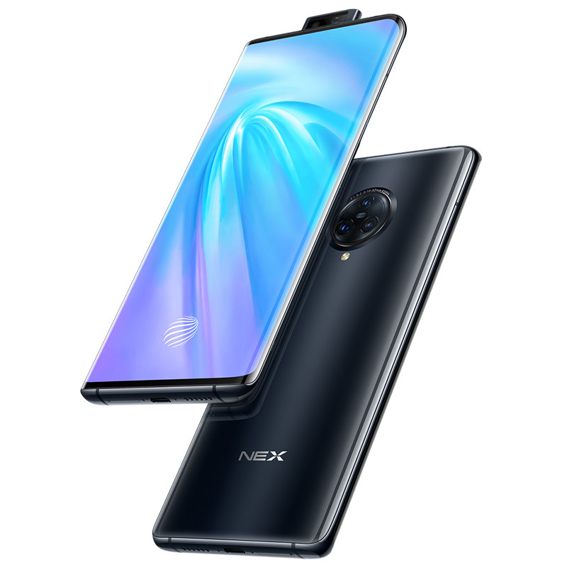 Original Vivo Nex 3 5G Mobile Phone 8GB RAM 256GB ROM Snapdragon 855 Plus Octa Core 64.0MP AI HDR NFC 4500mAh Android 6.89" Full Screen Face ID F