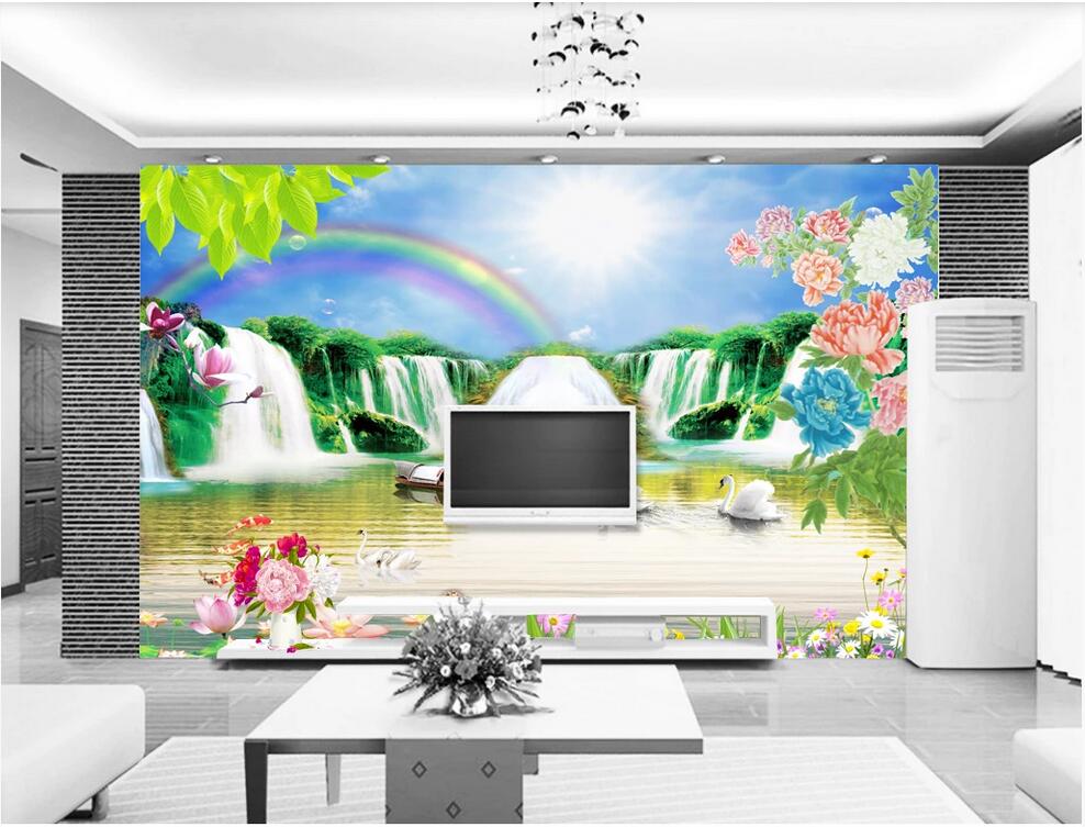 WDBH 3d wallpaper custom photo Outdoor peony waterfall rainbow landscape background wall wallpaper for walls 3 d, Non-woven
WDBH 3d wallpaper custom photo Outdoor peony waterfall rainbow landscape background wall wallpaper for walls 3 d, Non-woven
