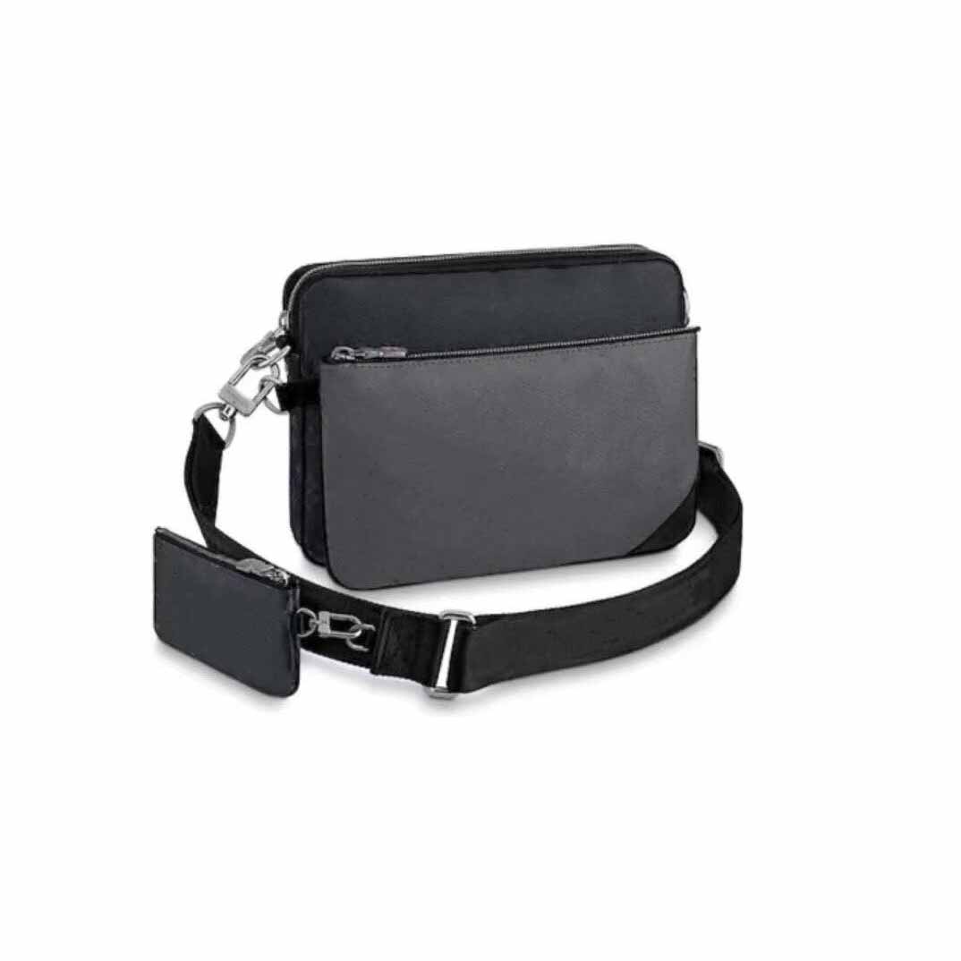 TRIO and DUO Fashion Bags 53new Honeysuckle men's three-piece satchel 20 small postman bag for slanting suitable the fashionable choice of daily life Messenger bag, Silver big grid(trio)
TRIO and DUO Fashion Bags 53new Honeysuckle men's three-piece satchel 20 small postman bag for slanting suitable the fashionable choice of daily life Messenger bag, Silver big grid(trio)