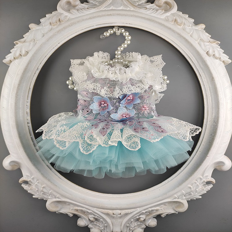 Free shipping diaphanous and lining 2 choice 2 colors handmade dog dress 3D pearl flowers diamond tulle sexy pet cat clothes, Pink tulle
Free shipping diaphanous and lining 2 choice 2 colors handmade dog dress 3D pearl flowers diamond tulle sexy pet cat clothes, Pink tulle
