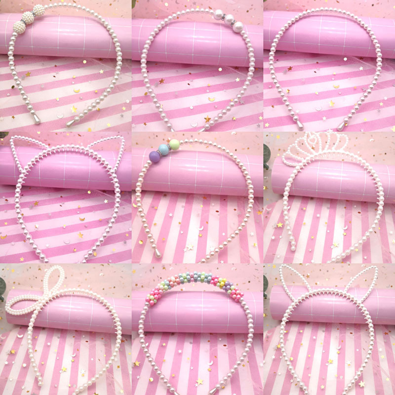 Child Pearl Hair Hoop Animal Pearl Hand make Hair Accessories Child Girl Cute Hoop Multicolor Headband Hairpin For Woman, Pearl 6mm
Child Pearl Hair Hoop Animal Pearl Hand make Hair Accessories Child Girl Cute Hoop Multicolor Headband Hairpin For Woman, Pearl 6mm