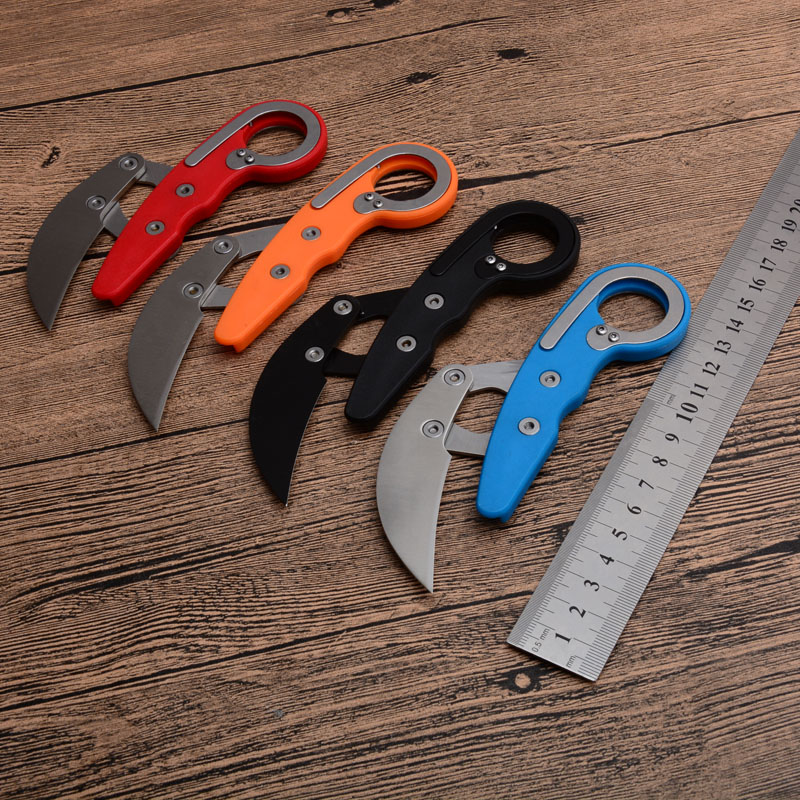 Cheap Caswell Tactical Folding Knife Karambit Claw 440C Nylon Plus Glass Fiber Handle Pocket EDC Tools Xmas Gift Knife free shipping
Cheap Caswell Tactical Folding Knife Karambit Claw 440C Nylon Plus Glass Fiber Handle Pocket EDC Tools Xmas Gift Knife free shipping