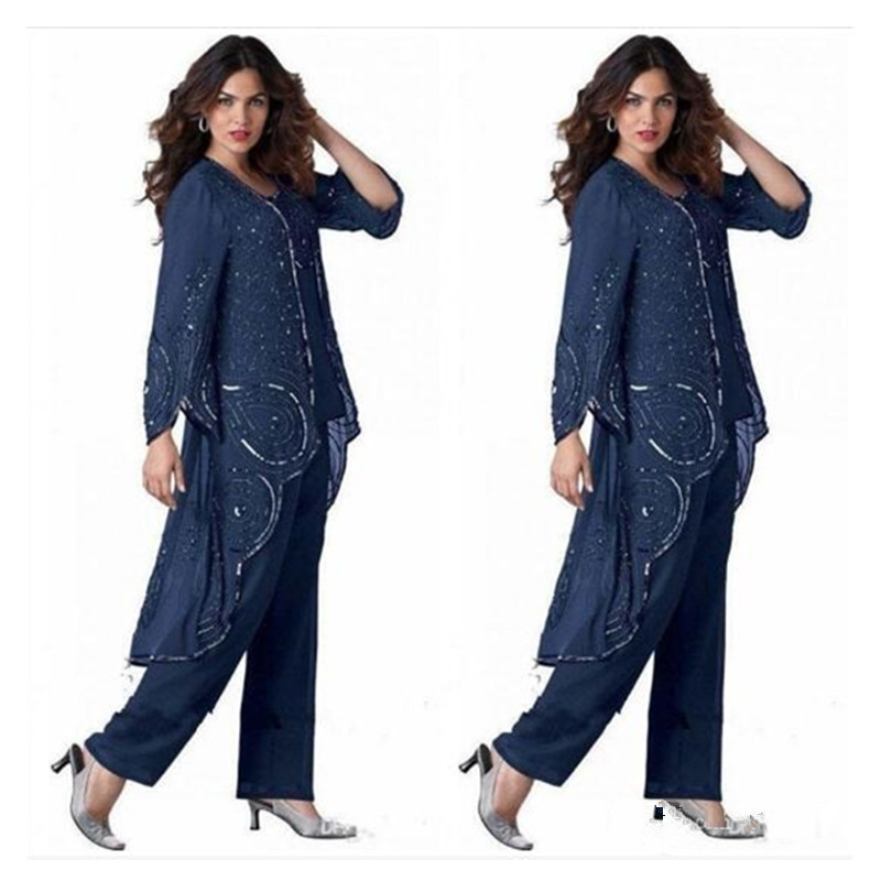 Beaded Navy Blue Mother Of Bride Pant Suits For Weddings Beaded Plus Size Groom Dress With Jacket Special Occasion Mothers Outfit Coat
Beaded Navy Blue Mother Of Bride Pant Suits For Weddings Beaded Plus Size Groom Dress With Jacket Special Occasion Mothers Outfit Coat