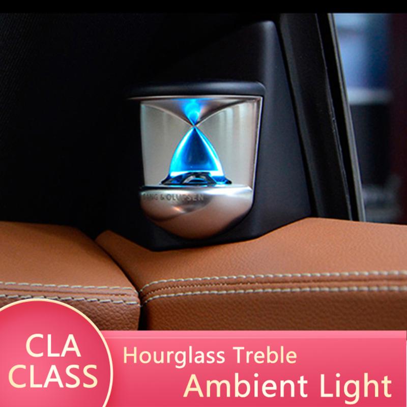 Suitable for - CLA-Class W117 year 2020+ 3D hourglass treble 12-color atmosphere lamp A-pillar audio modification
Suitable for - CLA-Class W117 year 2020+ 3D hourglass treble 12-color atmosphere lamp A-pillar audio modification