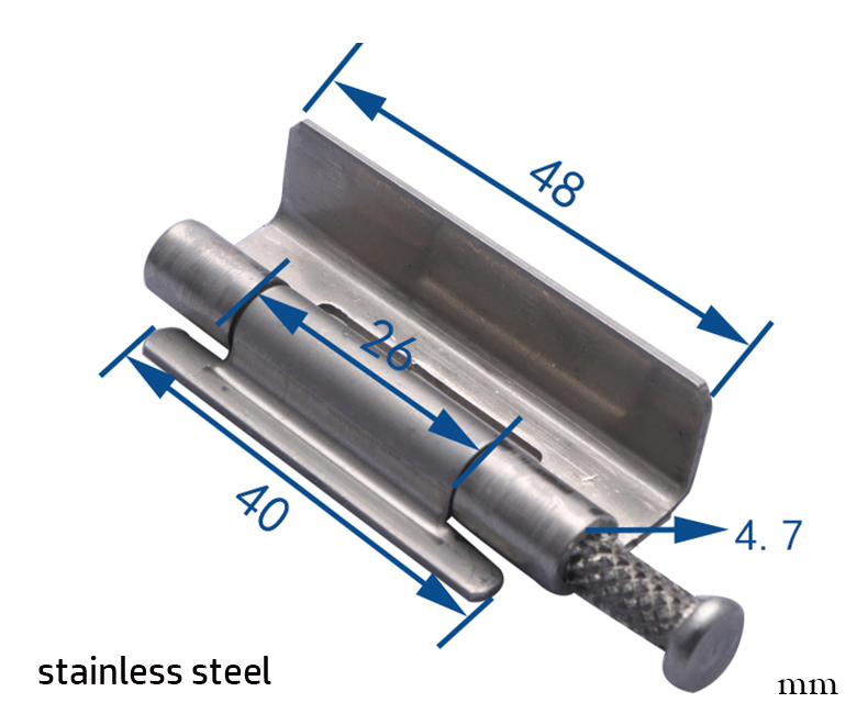 stainless steel Switch Control Box Door Hinge Distribution Cabinet Bending Base Case Detachable Network Equipment Instrument Fitting Hardware