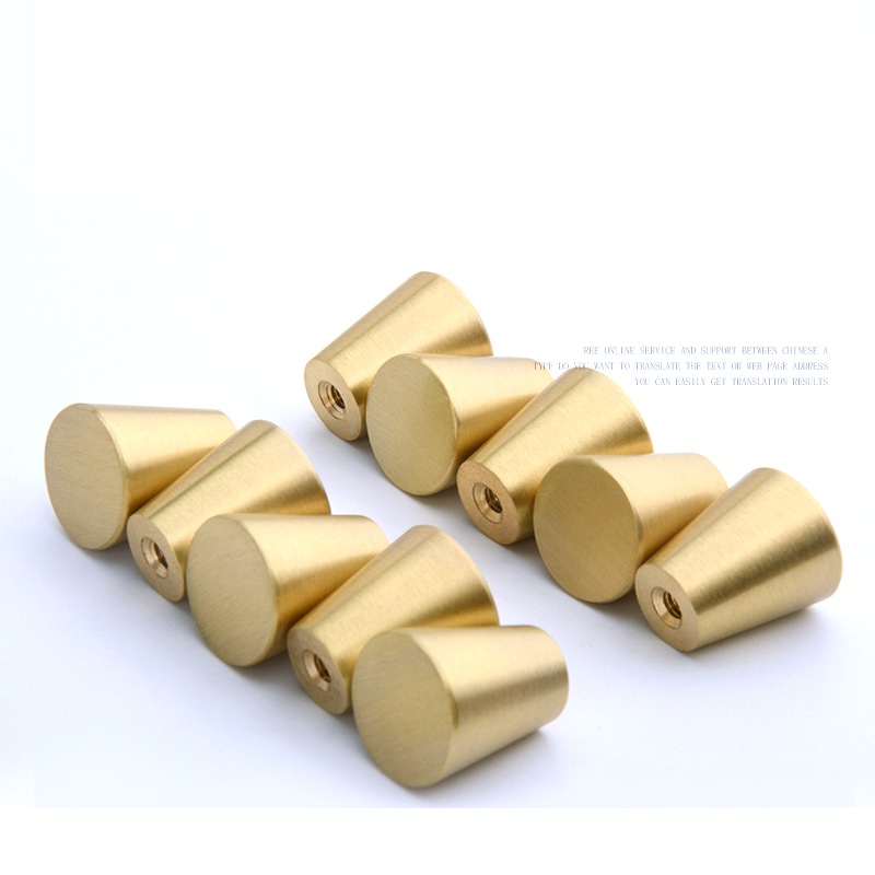 gold cabinet knobs solid brass modern furniture drawer handles s single hole dresser knobs cupboard door handle 7378100