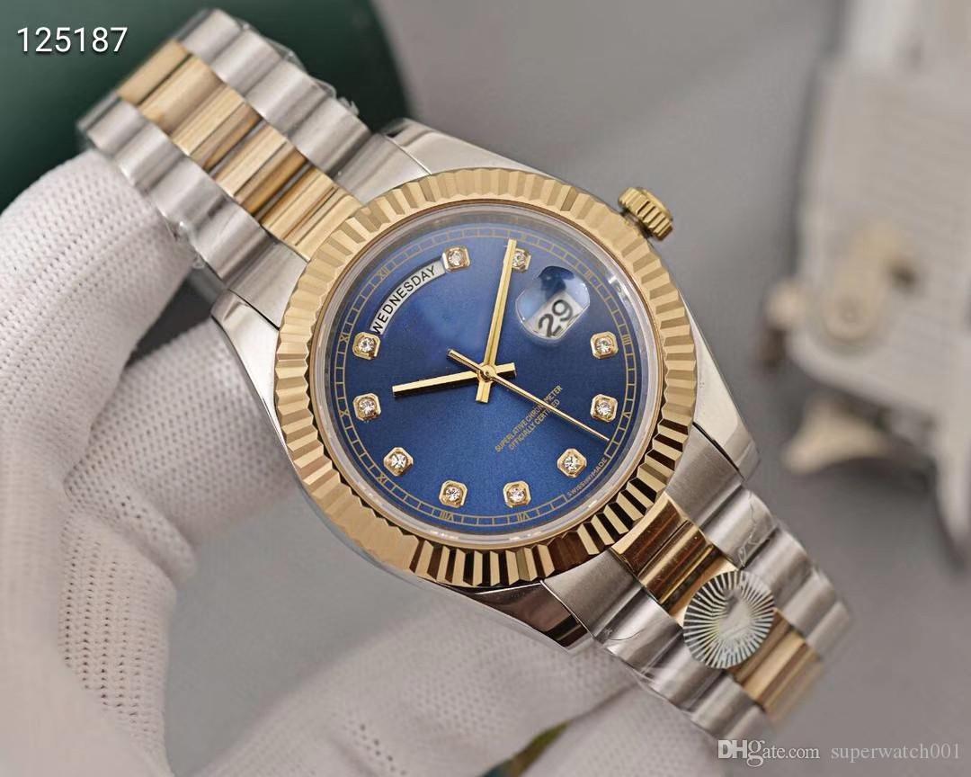 2019 wholesalehot sale watch DAY DATE mechanical 36MM mens watches Stainless steel bezel Stainless steel strap sport Wristwatches, 14
2019 wholesalehot sale watch DAY DATE mechanical 36MM mens watches Stainless steel bezel Stainless steel strap sport Wristwatches, 14
