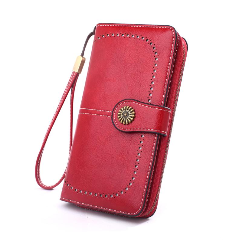 Women Purse Ladies Leather Large Capacity Wallet with Many Compartments, Money Bag Cell Phone Wallet Card Holder Clutch bag, Black
Women Purse Ladies Leather Large Capacity Wallet with Many Compartments, Money Bag Cell Phone Wallet Card Holder Clutch bag, Black