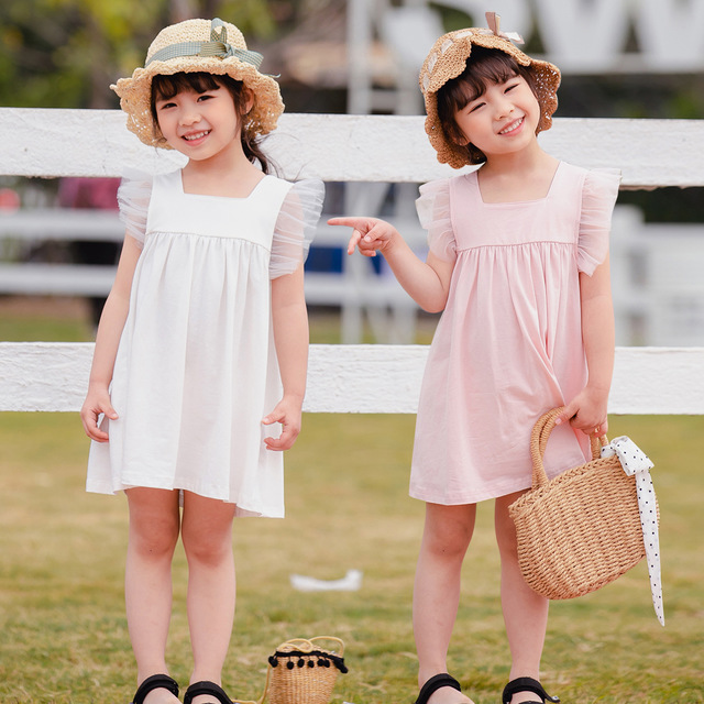 Baby Girl Dress Casual Mesh Fashion Princess Dress Kids Clothing 2020 Summer Toddler Girl Dresses 1 2 3 4 5 6 Years Child, Pink
Baby Girl Dress Casual Mesh Fashion Princess Dress Kids Clothing 2020 Summer Toddler Girl Dresses 1 2 3 4 5 6 Years Child, Pink