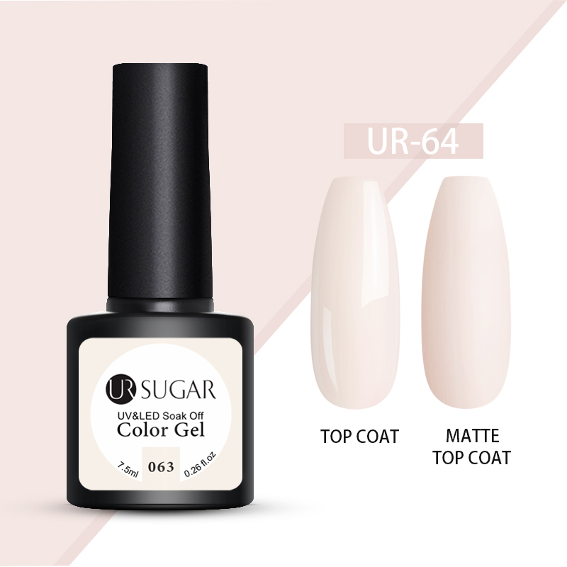 UR SUGAR 7.5ml Color Gel Polish Semi Permanent Nail Gel Varnish Soak Off UV LED Nail Polish No Wipe Top Coat Varnish, 113
UR SUGAR 7.5ml Color Gel Polish Semi Permanent Nail Gel Varnish Soak Off UV LED Nail Polish No Wipe Top Coat Varnish, 113