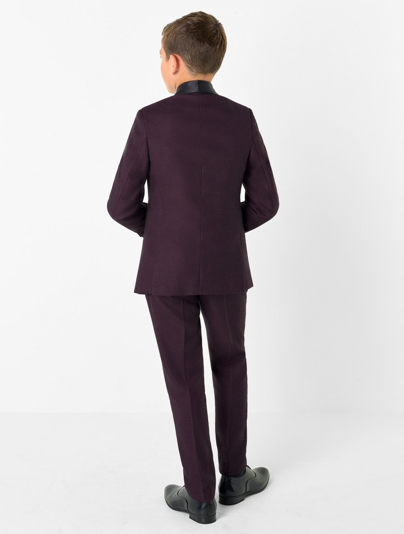 Little Boy Formal Suits Dinner Tuxedos for Wedding Party Little Boy Groomsmen Kids Children Prom Suit Formal Wear (Jacket+Pants+Vest)