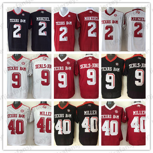 Texas A& Aggies NCAA Mens Jerseys 2 Johnny Manziel 40 Von Miller 9 Ricky Seals-Jones All Stitched College Football Jerseys, As pics
Texas A& Aggies NCAA Mens Jerseys 2 Johnny Manziel 40 Von Miller 9 Ricky Seals-Jones All Stitched College Football Jerseys, As pics