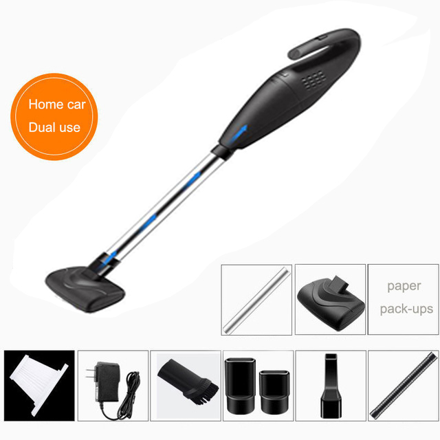 Car Wireless Vacuum Cleaner Handheld Dust Collector Mini Household High Power Sweeper Electric Mop