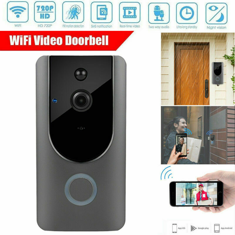 Smart IP Intercom WIFI Video Phone DoorBells WIFI Camera For Apartments IR Alarm Wireless Security Doorbell
