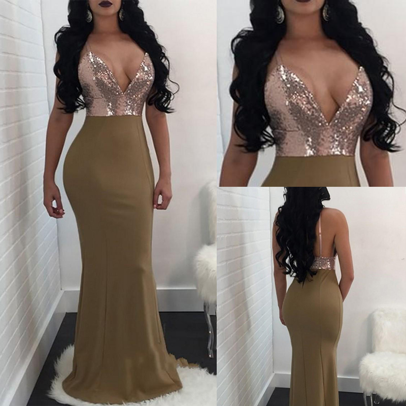 Elegant Green Spaghetti Straps Mermaid Evening Dresses Long Prom Gowns With Slit Sequins Charming Luxury Mature Party Evening Gowns, Orange
Elegant Green Spaghetti Straps Mermaid Evening Dresses Long Prom Gowns With Slit Sequins Charming Luxury Mature Party Evening Gowns, Orange