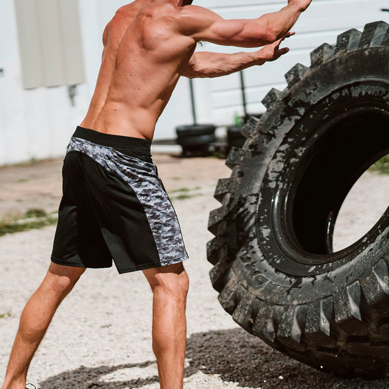 2020 New Gym Shorts Men Training Fitness Sport Shorts Running Men Summer Beach Workout Quick Dry Jogging Short Pants