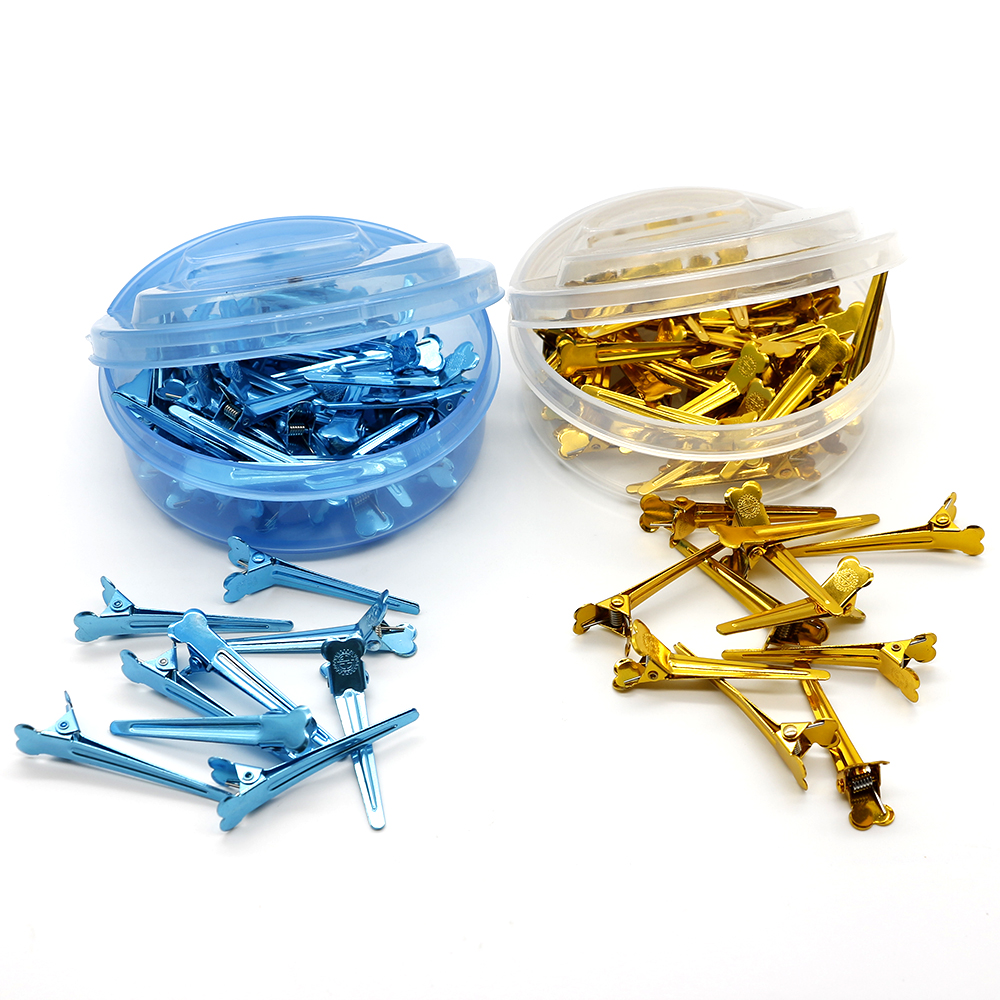 48Pcs Mini Aluminum Clip For Hair Heat Resistant Metal Hairdressing Clips Hairstyling Hairdresser Tools 5.3cm
48Pcs Mini Aluminum Clip For Hair Heat Resistant Metal Hairdressing Clips Hairstyling Hairdresser Tools 5.3cm
