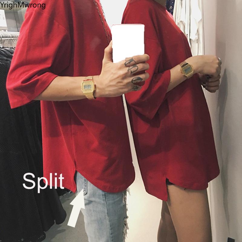 Harajuku Streetwear Korean Women Man Oversized Loose Solid Split Fashion Top TShirt T-shirt T Shirt Summer Short Sleeve Casual, Army green
Harajuku Streetwear Korean Women Man Oversized Loose Solid Split Fashion Top TShirt T-shirt T Shirt Summer Short Sleeve Casual, Army green