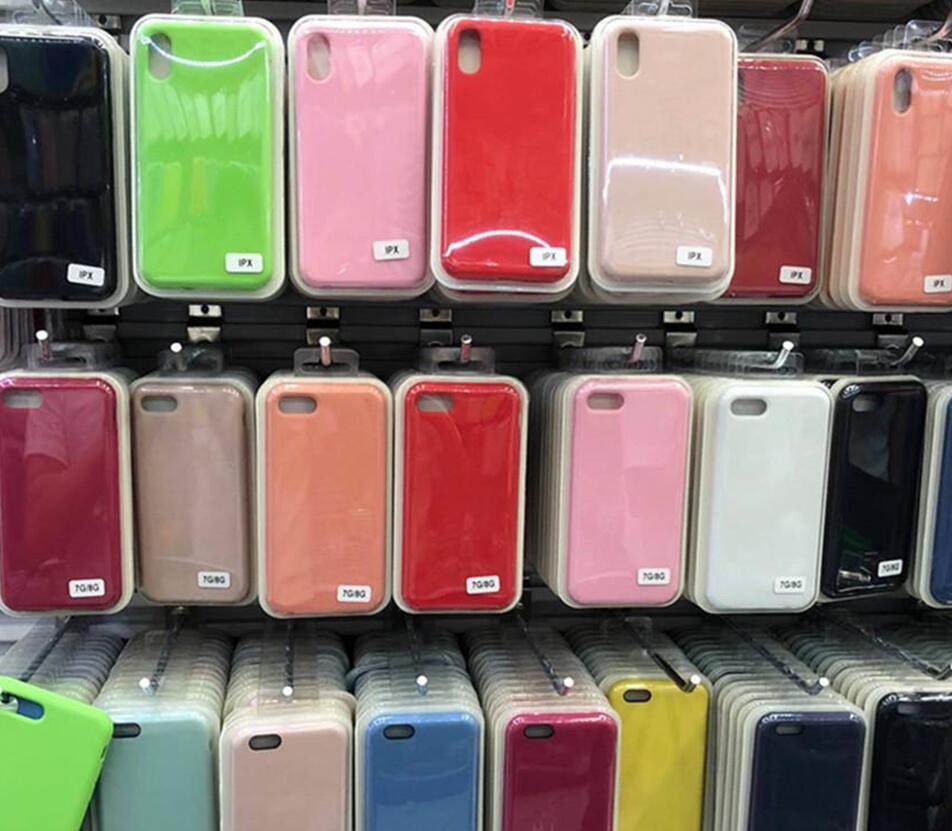 Original Official Liquid Solid Silicone Gel Rubber Shockproof Phone Case Cover For Apple iPhone XS Max XR X 8 Plus 7 6 6S With Retail Box
Original Official Liquid Solid Silicone Gel Rubber Shockproof Phone Case Cover For Apple iPhone XS Max XR X 8 Plus 7 6 6S With Retail Box