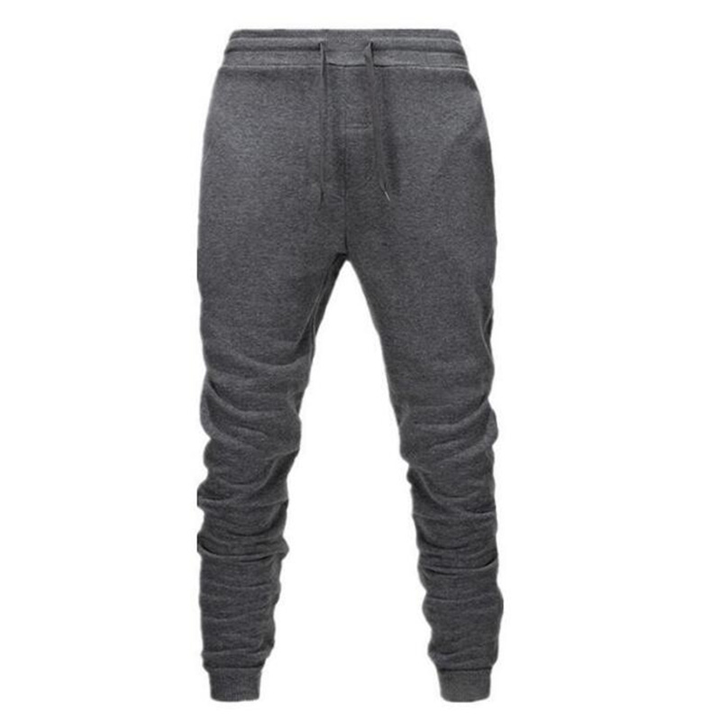 Plus Velvet Autumn Winter 2021 Men Joggers Fashion Pants Gray Sweatpants Casual Elastic Fitness Gyms Training Give XXXL
