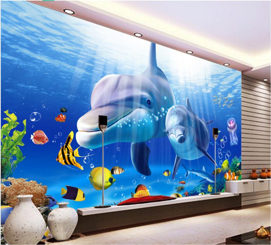 WDBH 3d photo wallpaper custom mural Blue ocean dolphin tv background living room home decor 3d wall murals wallpaper for walls 3 d, Non-woven
WDBH 3d photo wallpaper custom mural Blue ocean dolphin tv background living room home decor 3d wall murals wallpaper for walls 3 d, Non-woven