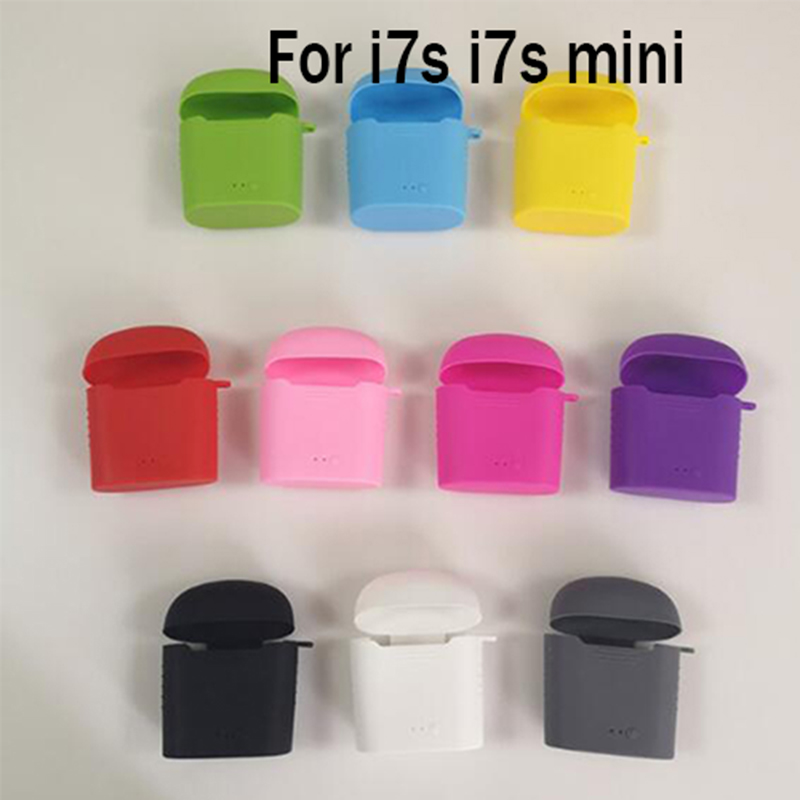 Soft Silicone box For air pods pro i7s tws i7 mini i9s i11 i12 i99 wireless earphones Case