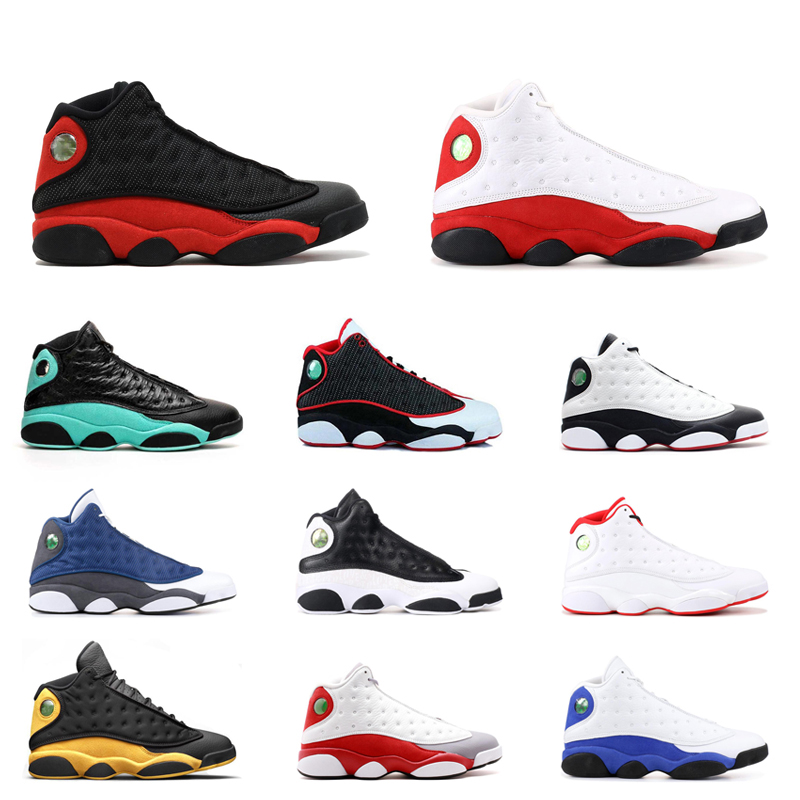 13s Playground Men Basketball Shoes 13 Jumpman Black Cat REVERSE HE GOT GAME Rivals Love & Respect Mens Trainers Sports Sneakers 7-13
13s Playground Men Basketball Shoes 13 Jumpman Black Cat REVERSE HE GOT GAME Rivals Love & Respect Mens Trainers Sports Sneakers 7-13