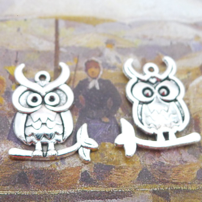 A2866 25*19mm Owl Ancient Silver Combine Gold Product Parts 100 Individual / Package 1.9 G
A2866 25*19mm Owl Ancient Silver Combine Gold Product Parts 100 Individual / Package 1.9 G