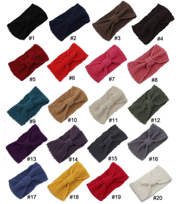 Winter New Fashion Solid Wool Warm Crochet Bow Headband For Lady Women Head Bands Knitting Hair Band Headwraps Turban Hair Accessories
Winter New Fashion Solid Wool Warm Crochet Bow Headband For Lady Women Head Bands Knitting Hair Band Headwraps Turban Hair Accessories