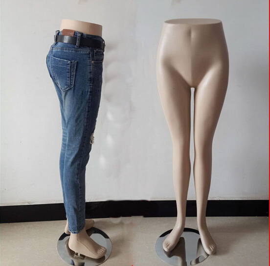 115cm female gymnast feet,model dummy,Plastic foot mannequin paspop,stand Lower plastic body mannequin foot manikin pants lower body M00411