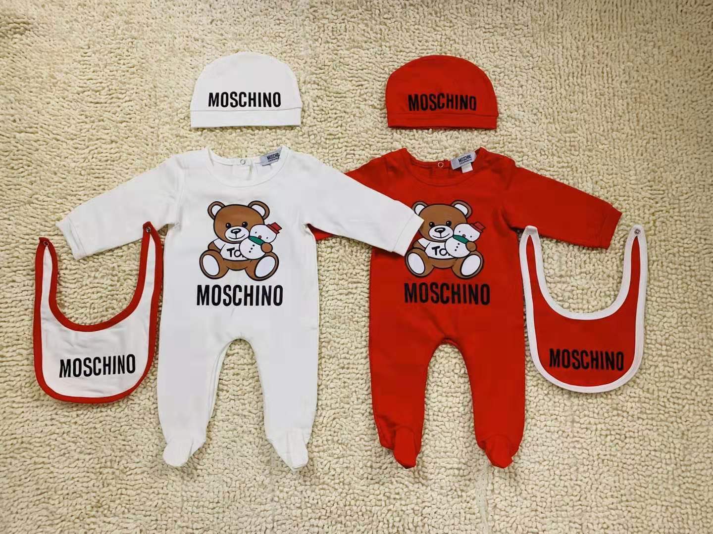 Baby Boys Girl Rompers Jumpsuit Cotton Tops+Hat+Bib 3Pcs Outfit Clothes Set Newborn Romper Toddler Kids Clothes, Red 
Baby Boys Girl Rompers Jumpsuit Cotton Tops+Hat+Bib 3Pcs Outfit Clothes Set Newborn Romper Toddler Kids Clothes, Red
