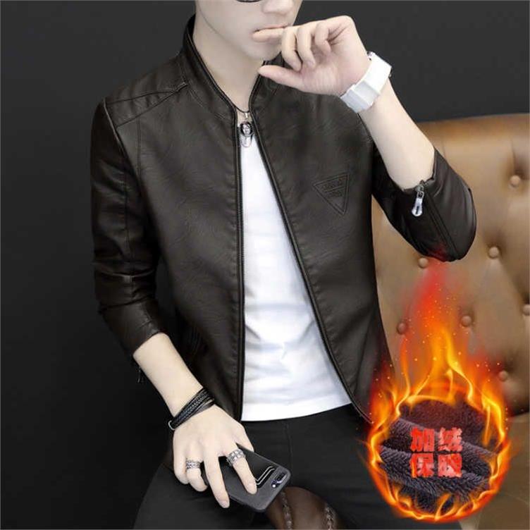 OLOEY men's leather casual jacket spring and autumn thin section Slim handsome youth trend black PU leather jacket men, 991-66-u37
OLOEY men's leather casual jacket spring and autumn thin section Slim handsome youth trend black PU leather jacket men, 991-66-u37