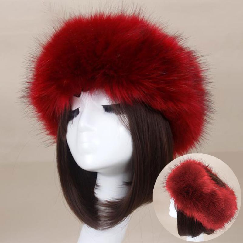 Winter Warm Thick Faux Fur Headband Hat Hair Accessories Furry Fluffy Turban Earmuff Cap Girls Women Ear Warmer Hair Band
Winter Warm Thick Faux Fur Headband Hat Hair Accessories Furry Fluffy Turban Earmuff Cap Girls Women Ear Warmer Hair Band