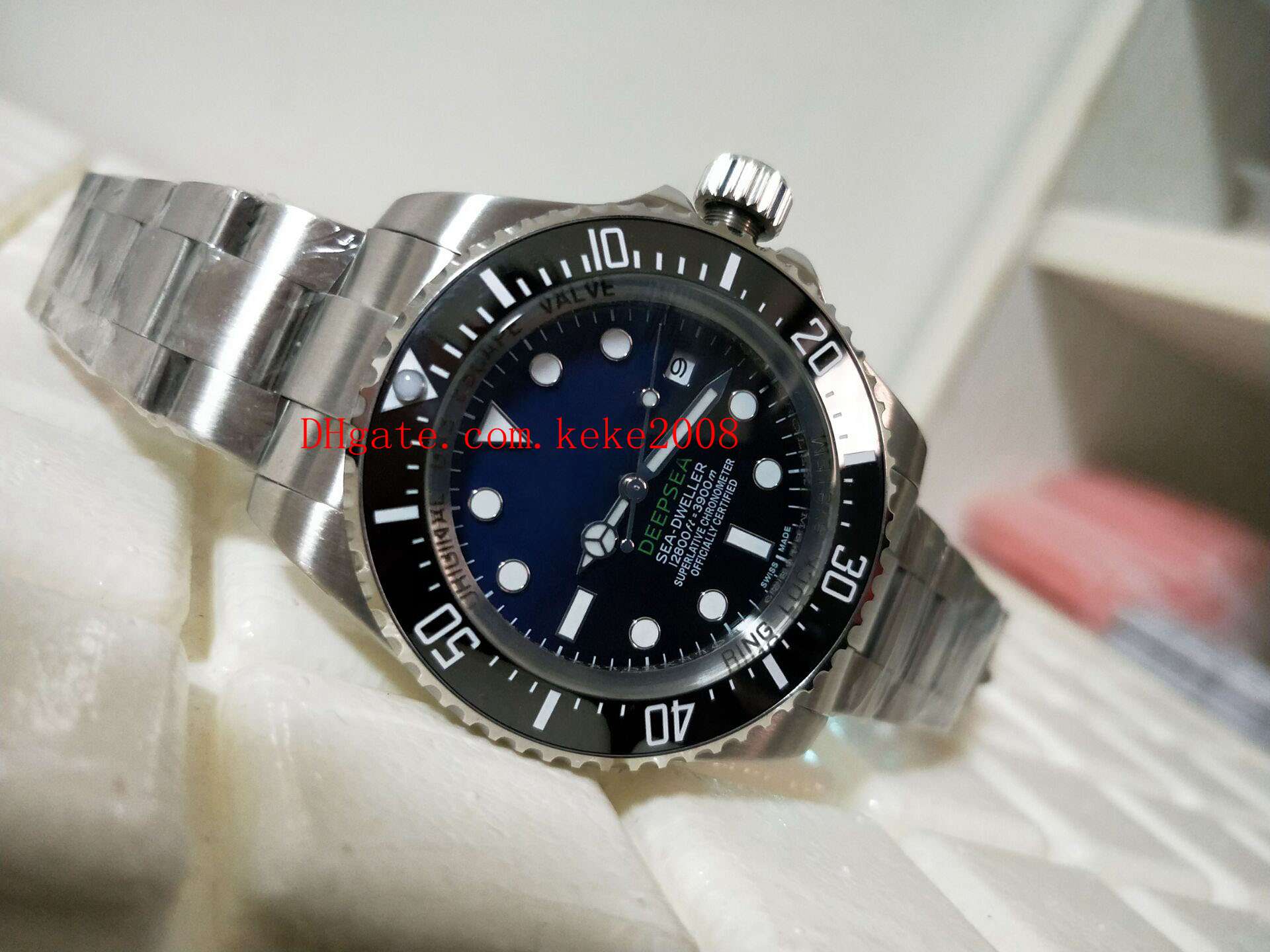 Luxury top quality Wristwatches BP factory 44mm 116660 D-Blue Black Ceramic Bezel 316L Steel Asia 2813 Movement Automatic Mens Watch Watches
Luxury top quality Wristwatches BP factory 44mm 116660 D-Blue Black Ceramic Bezel 316L Steel Asia 2813 Movement Automatic Mens Watch Watches