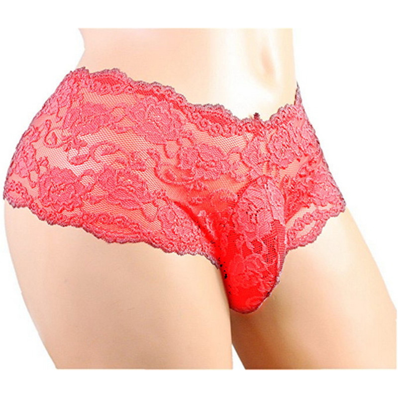 Mens Lace Panties Transparent Sexy Gay Underwear Bikini Swim Trunks Bottoms Cock Pouch Boxer Shorts Male Sunbath Underpants, Black
Mens Lace Panties Transparent Sexy Gay Underwear Bikini Swim Trunks Bottoms Cock Pouch Boxer Shorts Male Sunbath Underpants, Black