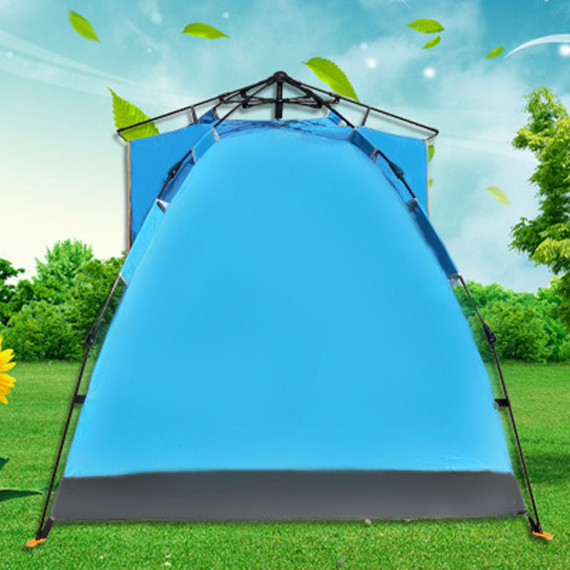 2020 the latest two-person tents outdoor sports equipment, camping, fully automatic waterproof tents, ultra-light sunscreen 
2020 the latest two-person tents outdoor sports equipment, camping, fully automatic waterproof tents, ultra-light sunscreen