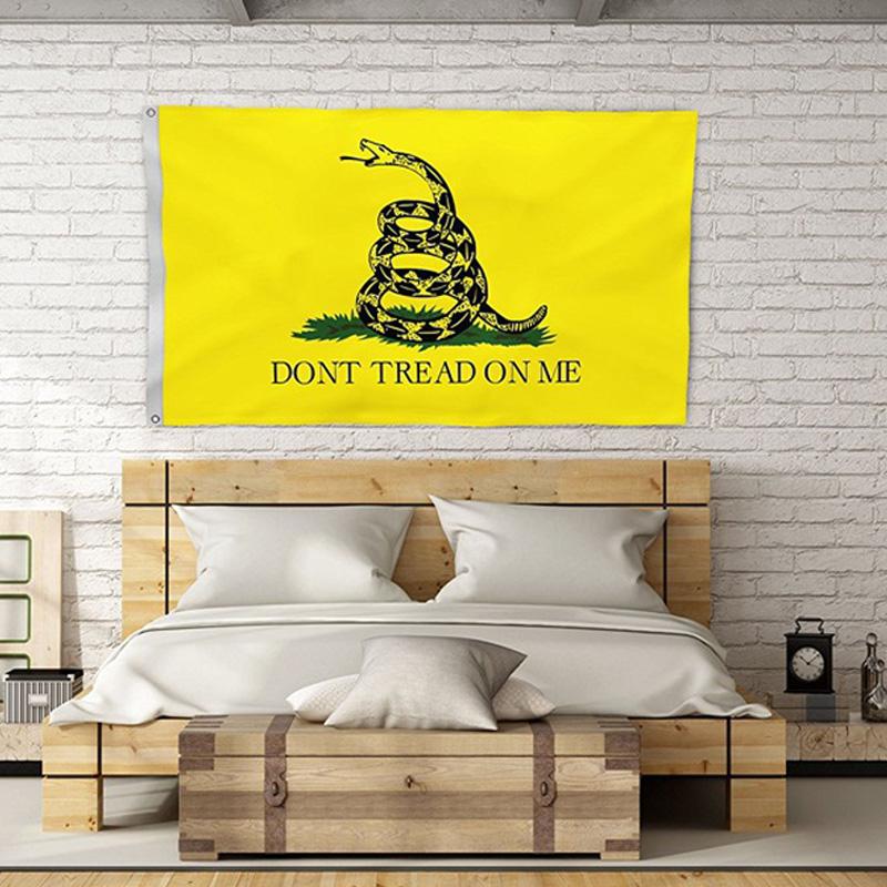 Home Garden Decor 90*150cm Snake Flag 3*5FT Yellow Snake Gadsden State Flag Tea Party Culpeper DONT TREAD ON ME Flag Banner BH1032 TQQ
Home Garden Decor 90*150cm Snake Flag 3*5FT Yellow Snake Gadsden State Flag Tea Party Culpeper DONT TREAD ON ME Flag Banner BH1032 TQQ