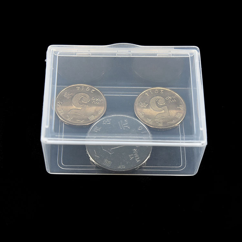 Small Plastic Boxes Transparent Jewelry Storage Packaging Box Coin Case Size 5.5x4.2x2.3cm
Small Plastic Boxes Transparent Jewelry Storage Packaging Box Coin Case Size 5.5x4.2x2.3cm