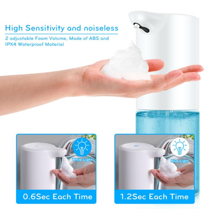 Bathroom Storage & Organization Infrared Sensor Automatic Soap Dispenser Touchless Stand Foam Washing USPS Non-contact More Hygienic Gas-bub