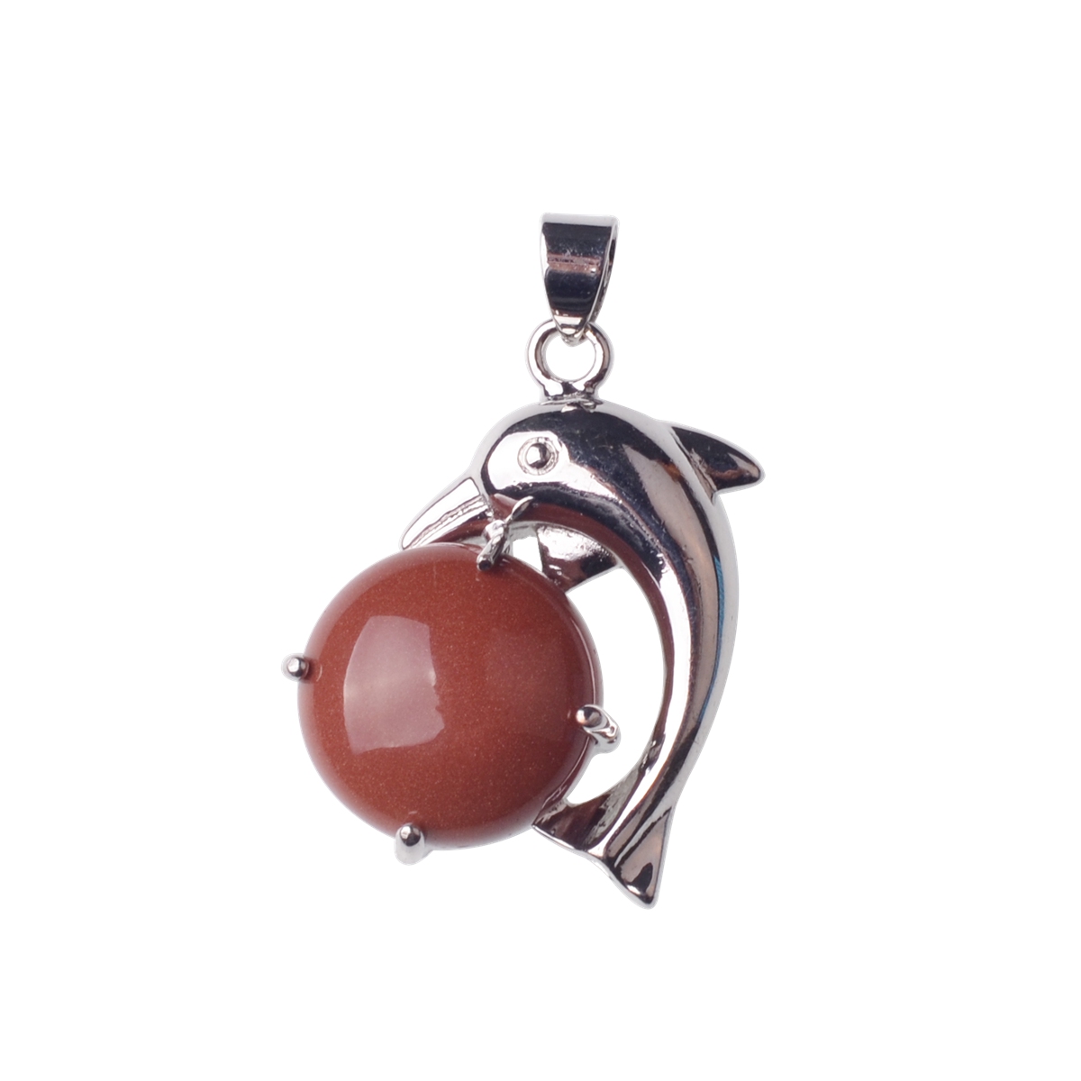 Alloy Dolphin Embracing Jewelry Pendant DIY Jewelry Making Necklace Earrings Keychain Gifts