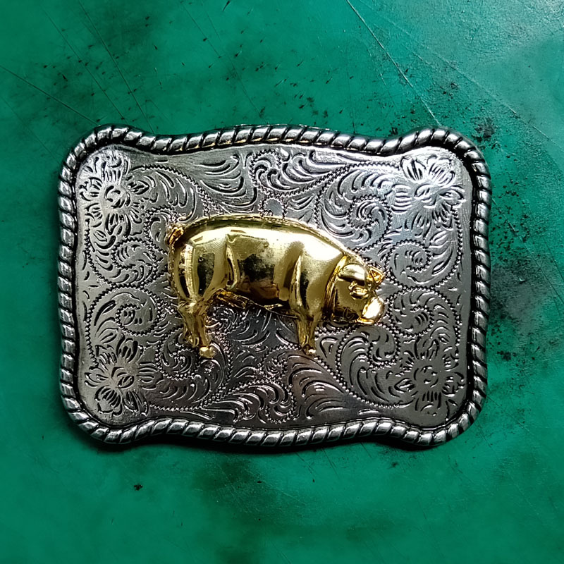 1 Pcs Silver Golden Pig Western Cowboy Belt Buckle For Men Fit 4cm Wide Jeans Belts Head, Slivery;black
1 Pcs Silver Golden Pig Western Cowboy Belt Buckle For Men Fit 4cm Wide Jeans Belts Head, Slivery;black