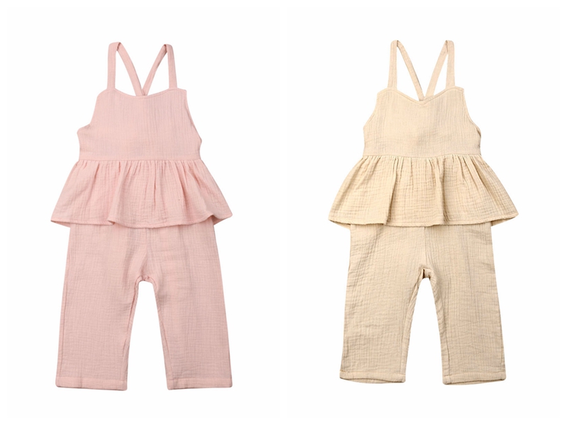1-6 Years Kids Baby Girls Overalls Sleeveless Backless Romper Toddler Girl Jumpsuit Wide Leg Pants Trousers Baby Girls Overalls, Pink
1-6 Years Kids Baby Girls Overalls Sleeveless Backless Romper Toddler Girl Jumpsuit Wide Leg Pants Trousers Baby Girls Overalls, Pink
