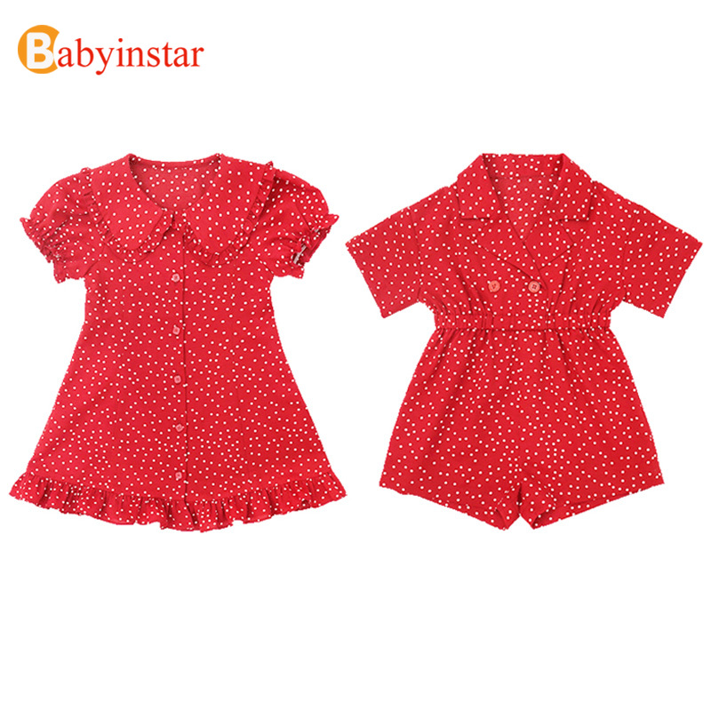 Babyinstar Baby Girls Clothes Dot Print Red Overalls Kids Dresses for Girls Fashion Style Toddler Children Clothes Outfit
Babyinstar Baby Girls Clothes Dot Print Red Overalls Kids Dresses for Girls Fashion Style Toddler Children Clothes Outfit
