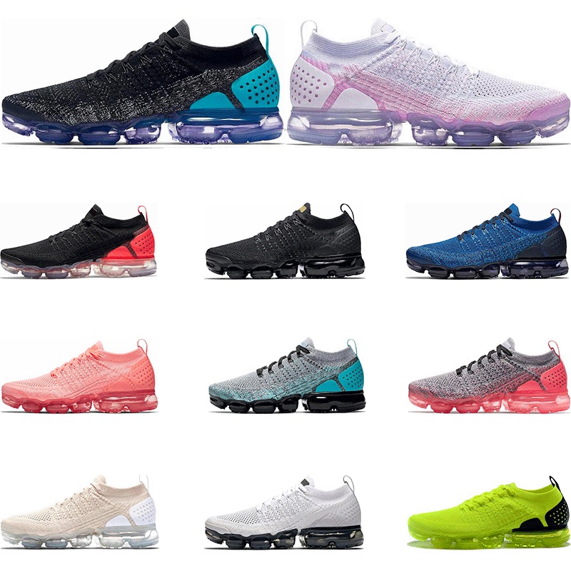 New running shoes for men triple black white Light Cream Gym blue hydrogen blue Hot Punch Metallic Gold sport sneaker size 36-45