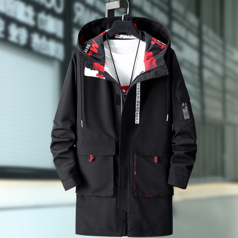 2020 Spring Men Trench Coat Fashion Long Coat Hooded Men Long Jacket Autumn Parka Windbreaker Solid Black Big Size 3XL-10XL
2020 Spring Men Trench Coat Fashion Long Coat Hooded Men Long Jacket Autumn Parka Windbreaker Solid Black Big Size 3XL-10XL