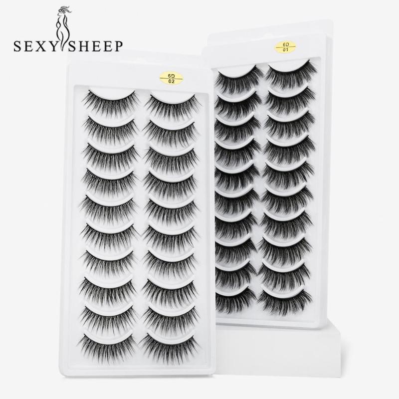 Multi-style 10 Pairs Soft Mink False Eyelashes Handmade Wispy Fluffy Lashes Makeup Tools Faux Extension
Multi-style 10 Pairs Soft Mink False Eyelashes Handmade Wispy Fluffy Lashes Makeup Tools Faux Extension