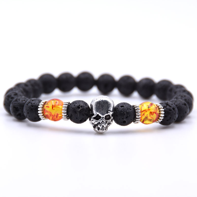Various animal bracelets lava beads men and women essential oil diffusion yoga cure healing Valentine's Day birthday gifts